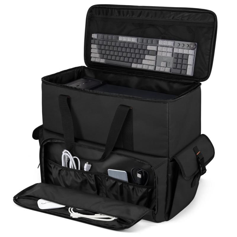 Trunab デスクトップキャリーケース デスクトップパソコン用キャリーバッグ PCタワー用バッグ デスクトップパソコン用キャリングケース 持ち運び