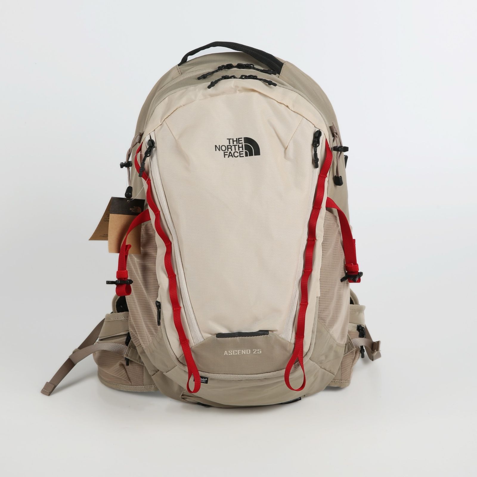 新品 (ザ・ノースフェイス) THE NORTH FACE ASCEND LT 25 NM2SQ11 メンズ レディース 25L 通気性 メッシュ素材 レインカバー 通学かばん カジュアル ストリート