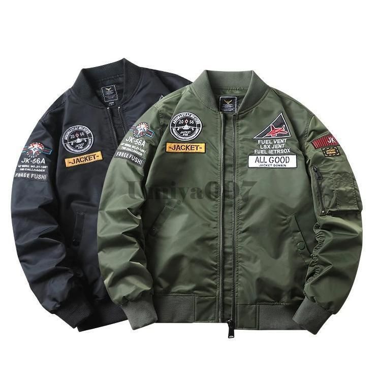 ジャケット ジャンパー フライトジャケット ミリタリーアウター ミリタリージャケット MA1 MA-1 メンズ 春 秋物 新品