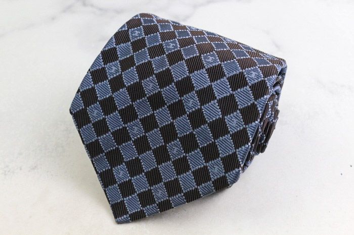 ☆極美品☆ CHANEL シャネル ネクタイ ココマーク チェック柄 格子柄 ✨極
