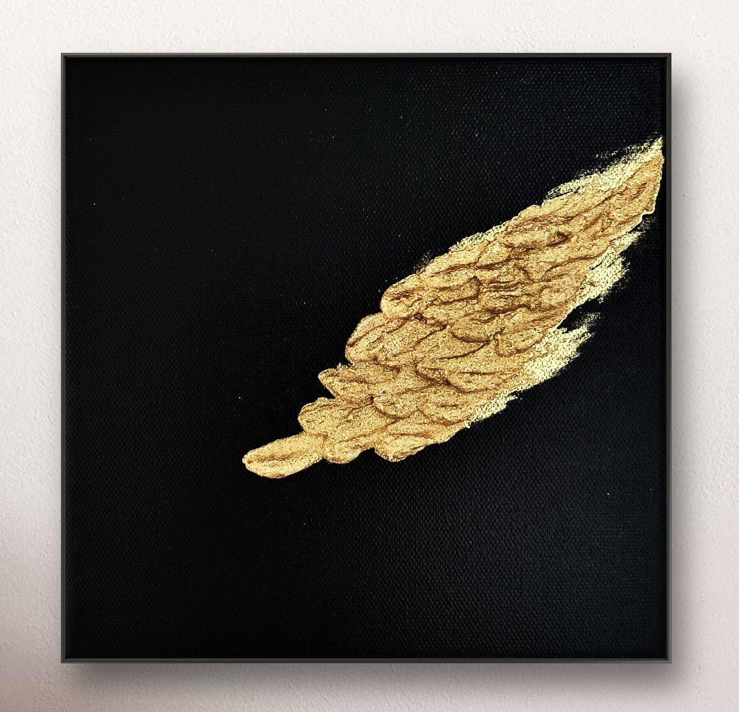 ビッグバンⅠーⅢ / テクスチャーアート キャンバス 18×18㎝ S0号 原画