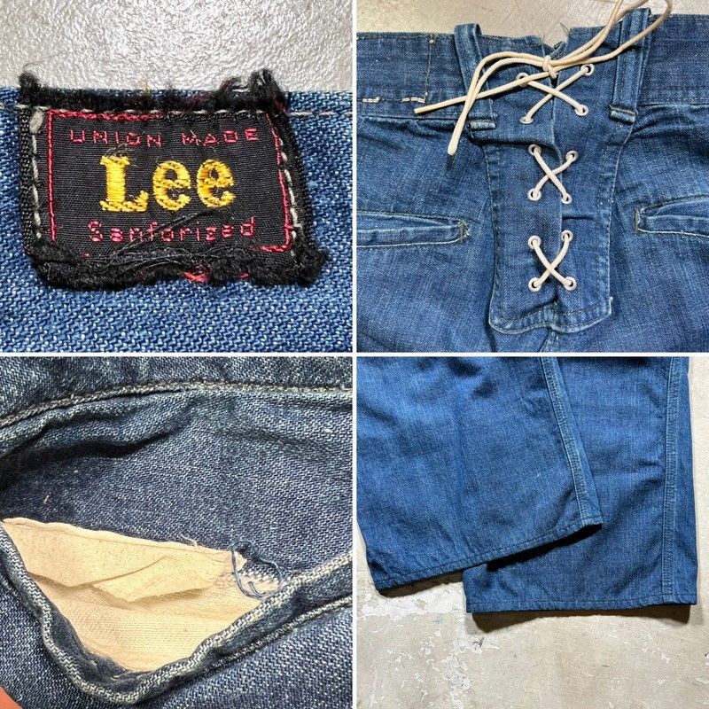 Lee リー SPECIAL!! 40~50's バックレースアップデニムパンツ - メルカリ