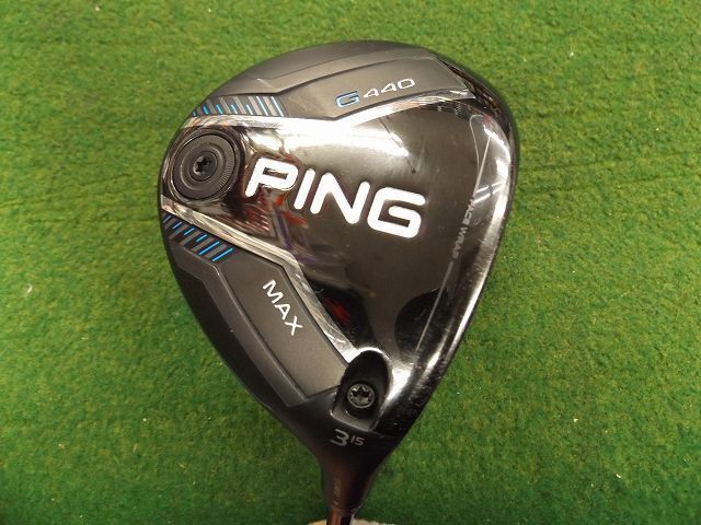 PING G440 MAX 3W 15度 TOUR 2.0 BLACK 65/S ピン（PING） G440 MAX ドライバー PING TOUR 2.0 BLACK 65
