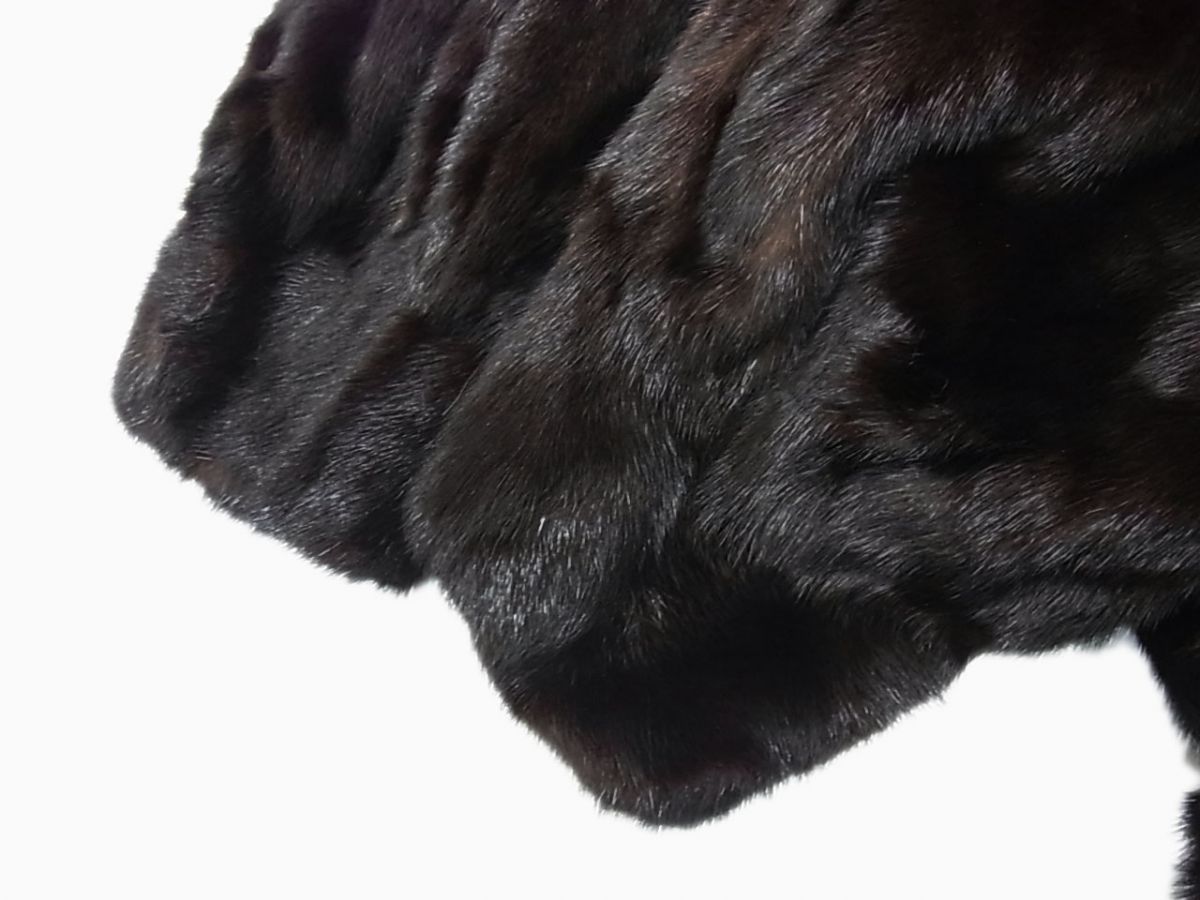 サガミンク SAGA MINK ロイヤル ROYAL ローガンファー Logan Fur ファーコート ミンク 13 XL 茶 ブラウン /YT ■EC レディース SAGA MINK ROYAL サガミンク ロイヤル ショール ブラウン ミンク