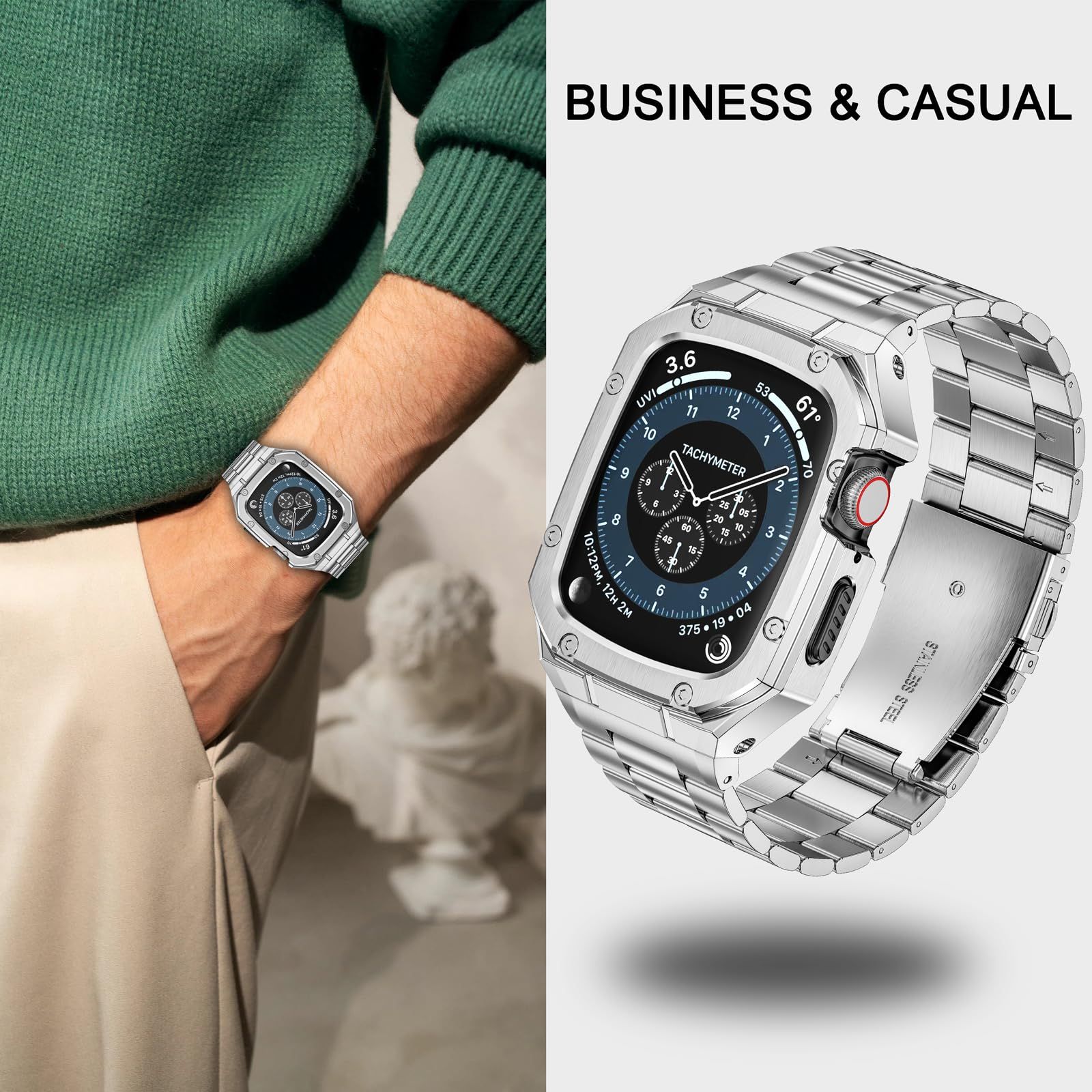 ガーミン 純正クイックフィット チタンバンド 22mm GARMIN QUICKFIT