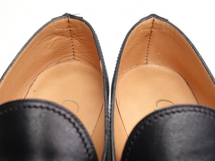 Giacometti ブラックレザー ローファー 41 FG 576 Giacometti ブラックレザー ローファー 41 FG 576 Giacometti