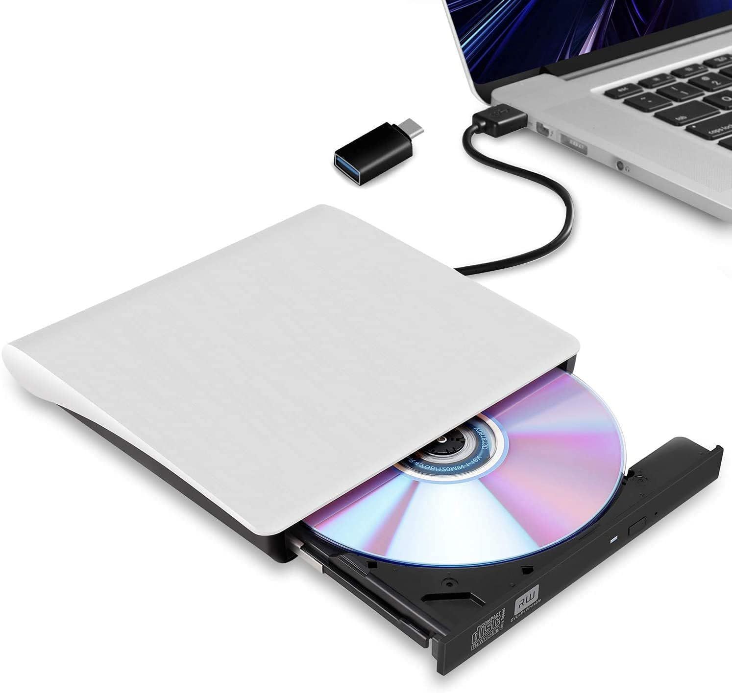 【在庫処分】CD/DVD読取・書込 DVD±RW ノートパソコン CD-RW CD/DVDドライブ USB3.0/2.0 ポータブルドライブ Window/Mac PC外付けドライブ 外付け光学ドライブ OS両対応 CD/DVDプレーヤー 高速 外付CD・DV