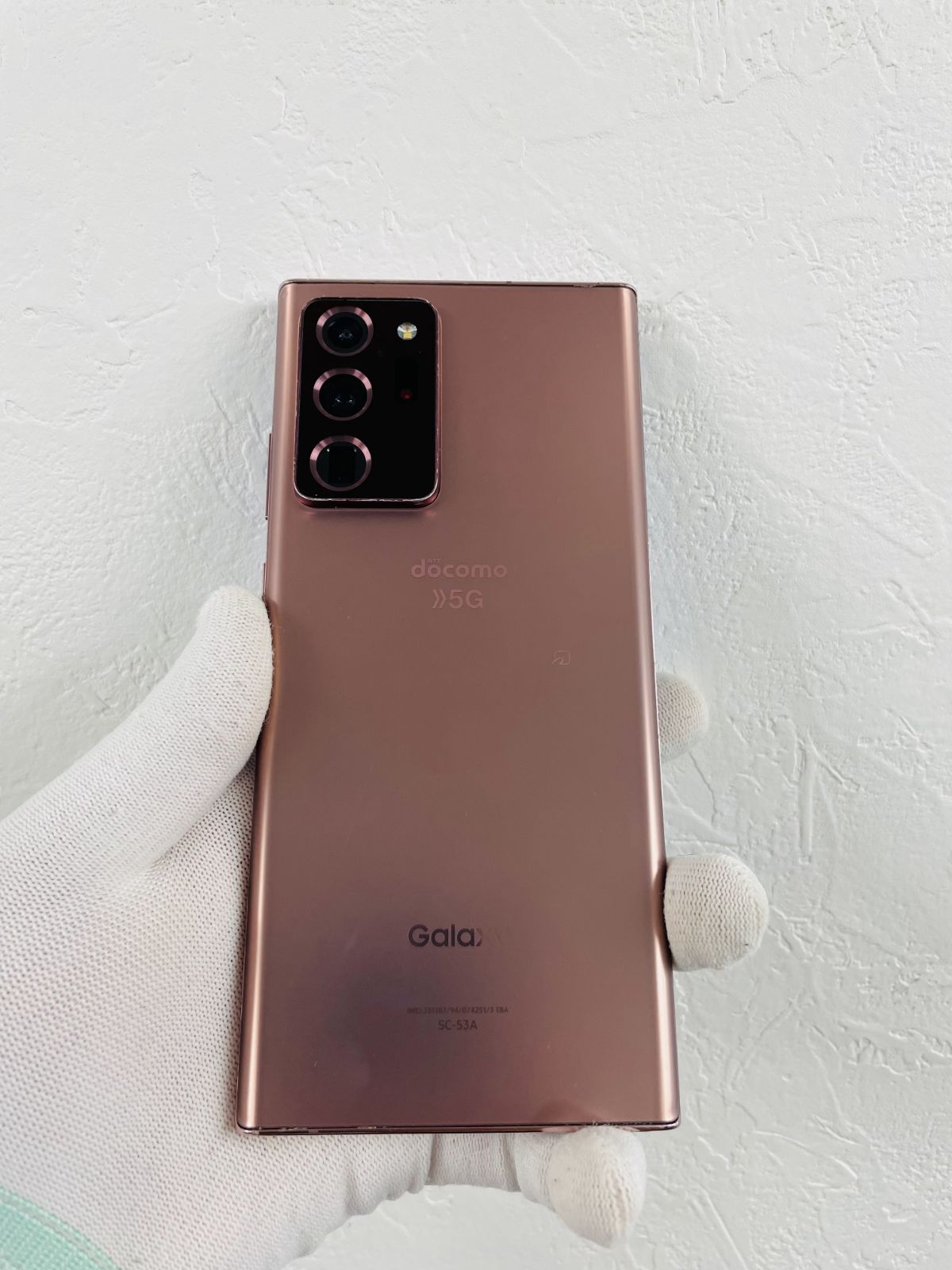 Galaxy Note 20 Ultra SC-53A 256GB SIMフリー 中古です