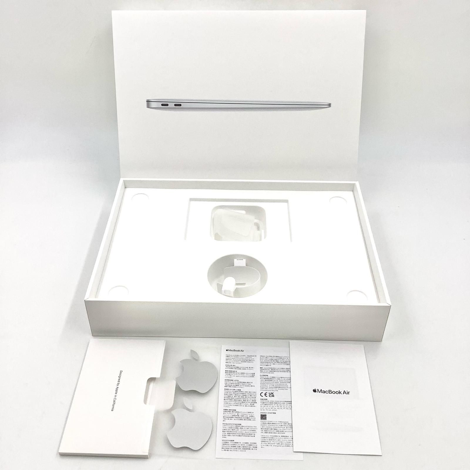 Apple MacBook Air 13.3インチ 2020 Apple M1 8GB SSD 256GB シルバー 97% 動作 済 全額返金保証 最速発送 CHRISTIANNAURATH_COM_BR