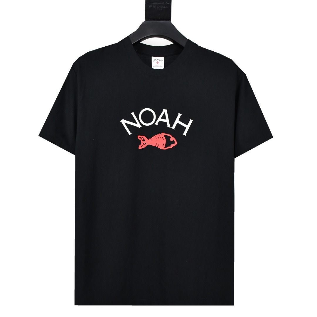 NOAH 22SS フィッシュボーンロゴTシャツ、コラボレーション限定の魚の骨組み入りTシャツ