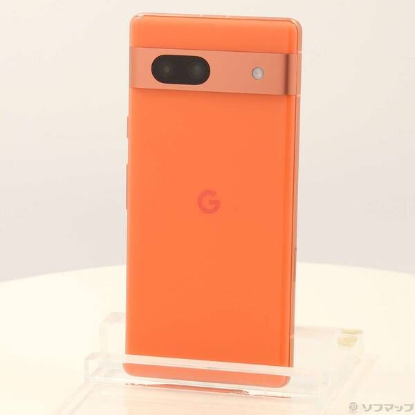 Google Pixel - 【ふくざわ】Google Pixel 7a （コーラル）  純正ケース付 実質6,040円のGoogle Pixel 7a coralが到着(Google Pixel 6aを