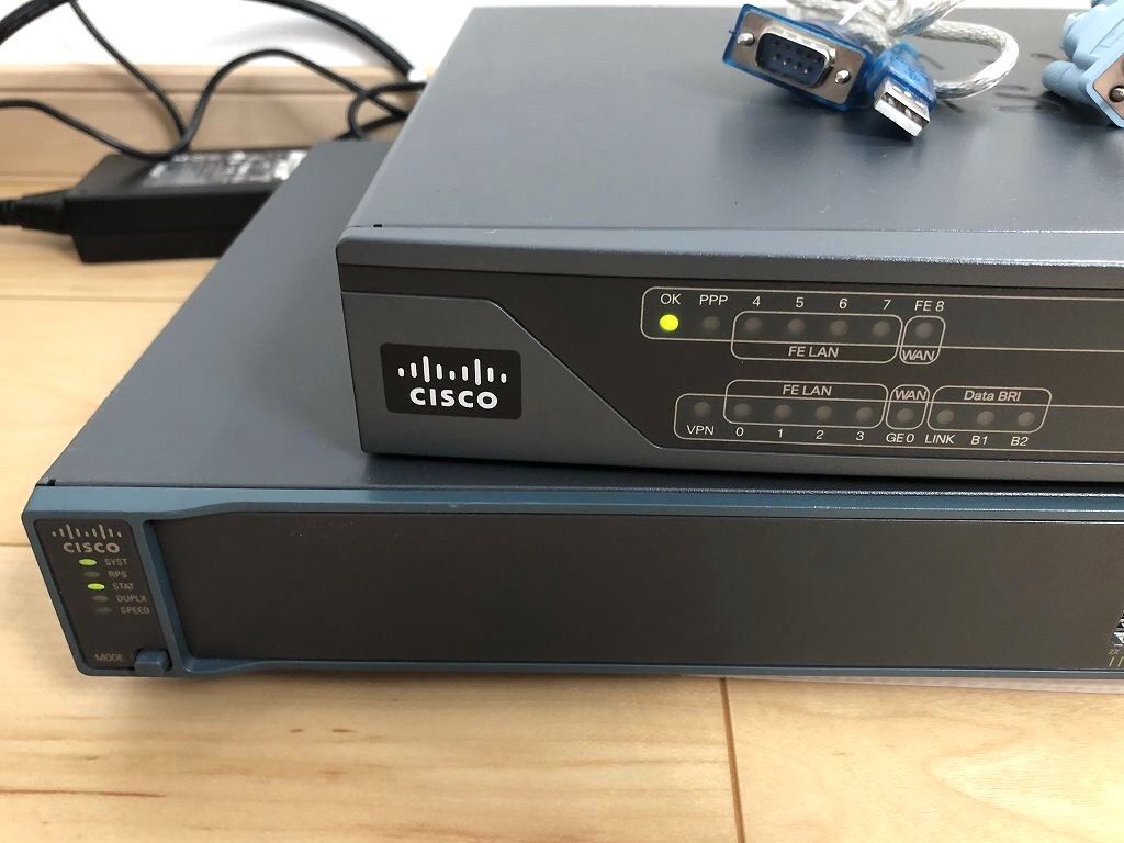 買付品 【CCNA、CCNP】4台セットCisco892J、Catalyst2960