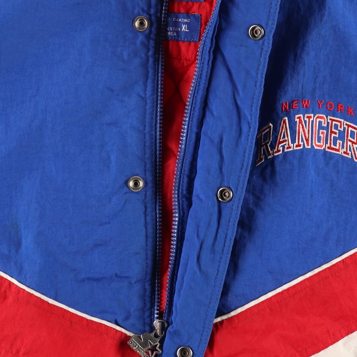 古着 90年代 スターター Starter NHL NEW YORK RANGERS ニューヨーク 