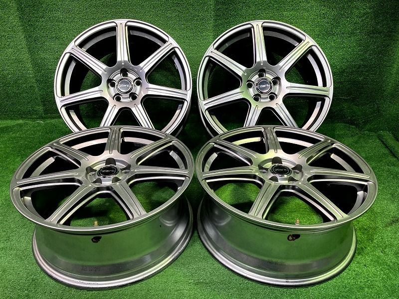 Zart 18ｲﾝﾁ 7.5J 5穴 4本 100 53