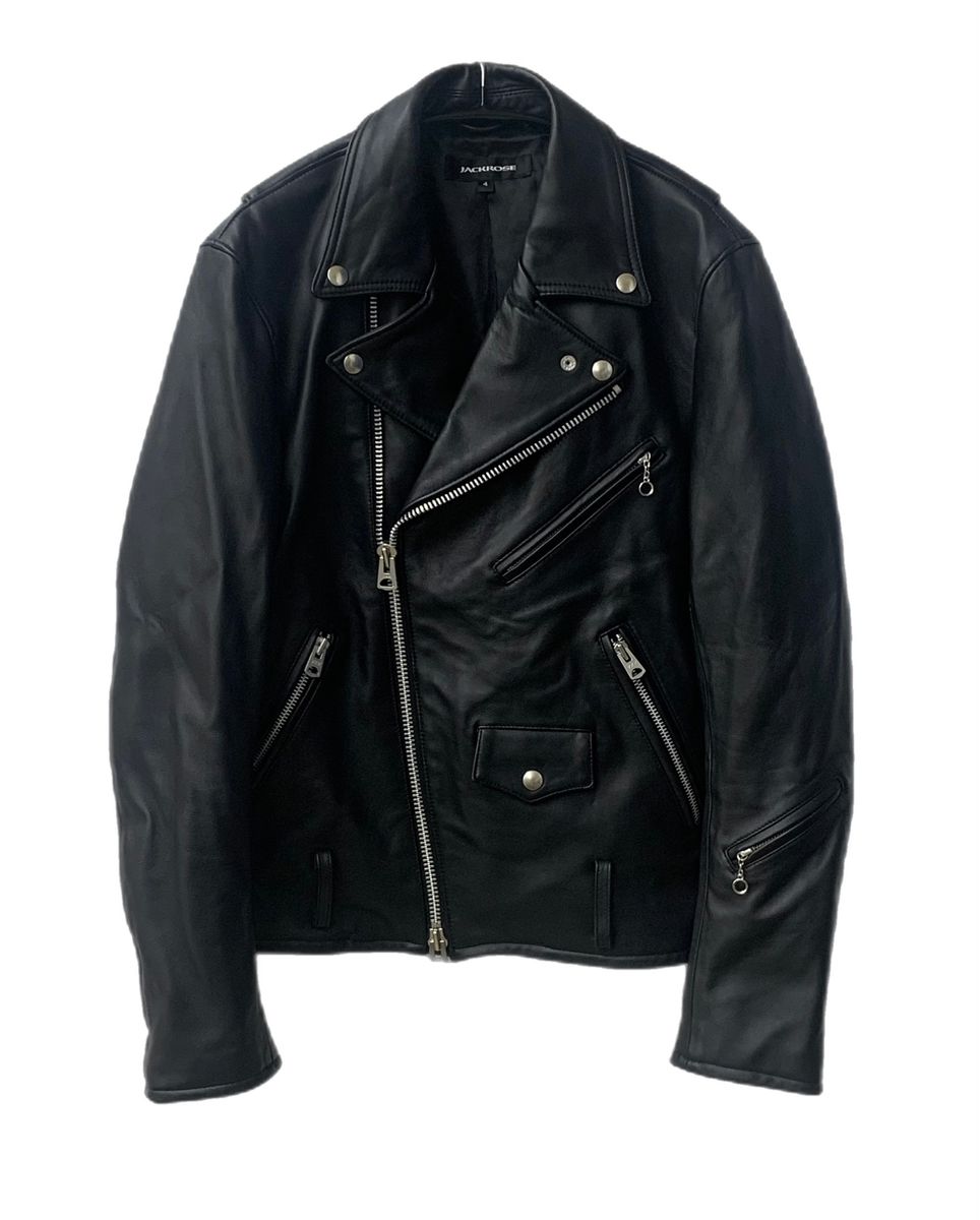 専用ですjack rose. ジャックローズ JACKROSE レザーダブルライダースジャケット