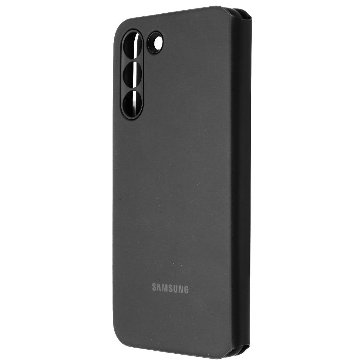 SAMSUNG Galaxy S22+ Sビュー 手帳型ケース タップ操作 最先端デザイン USバージョン ブラック (EF-ZS906CBEGUS) 