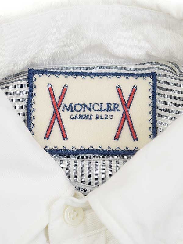 MONCLER GAMME BLEU モンクレールガムブルー CAMICIA ダウンシャツ