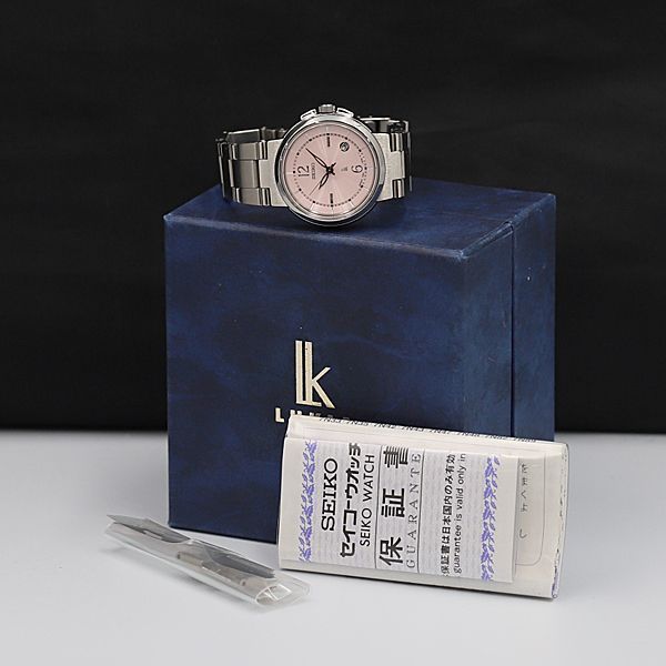セイコー ルキア 腕時計 保証書付き(☆箱・保証書付き【SEIKO セイコー ルキア 腕時計 保証書付き(☆箱・保証書付き【SEIKO