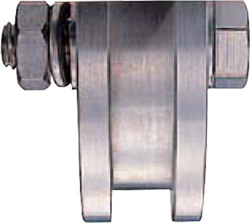 5営業日で発送 ヨコヅナ ステンレス重量戸車ワイドタイプ 車のみ 250ワイド H