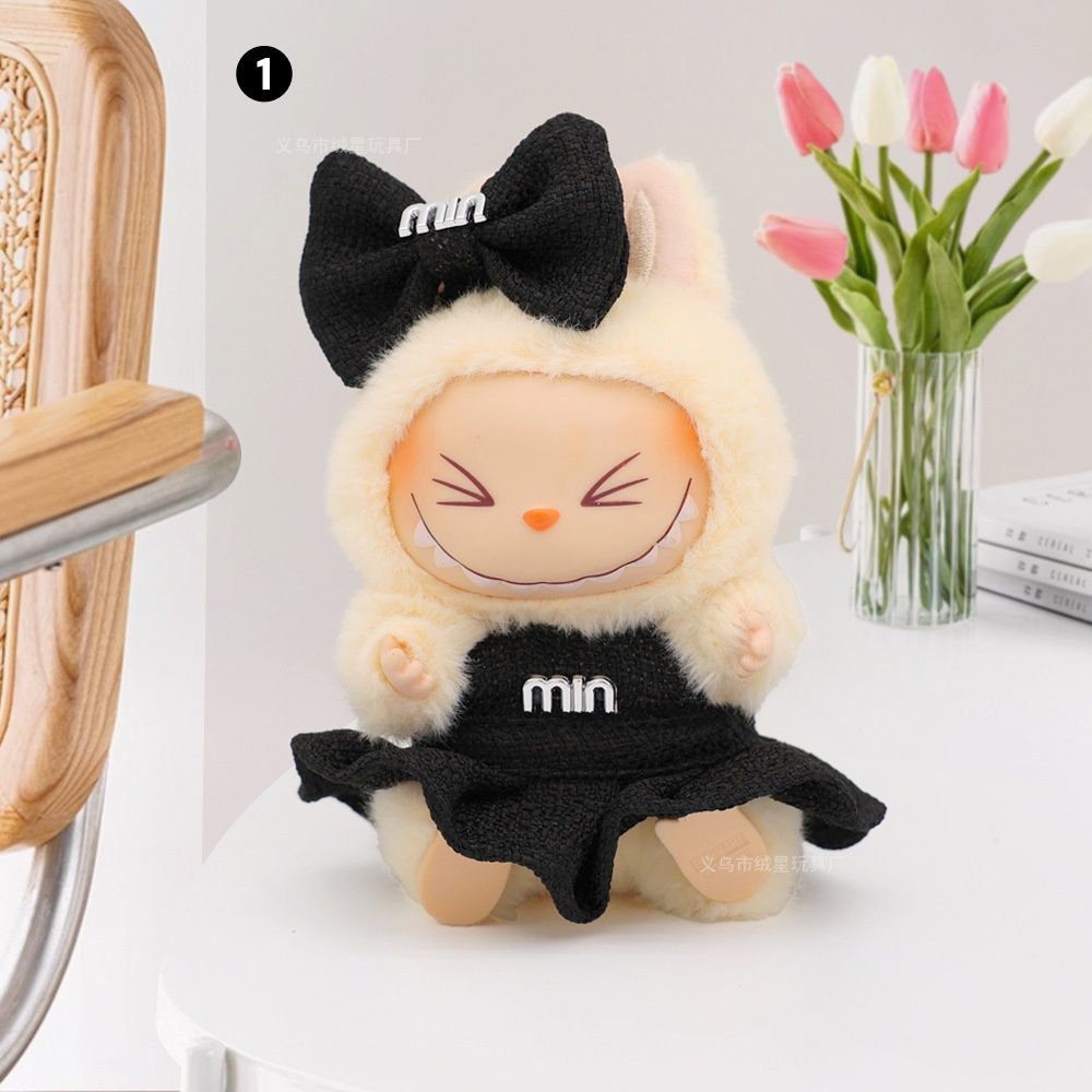 POPMART LABUBU ラブブ ぬいぐるみ服 ぬい服 着せ替え2Pセット