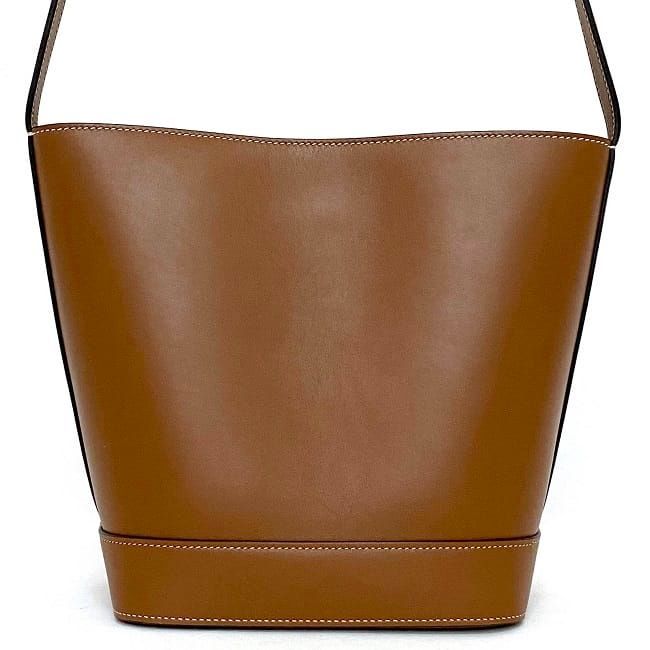 【CELINE】セリーヌ トリオンフ バケット バッグ ブラウン CELINE セリーヌ スモールバケット トリオンフ ショルダーバッグ