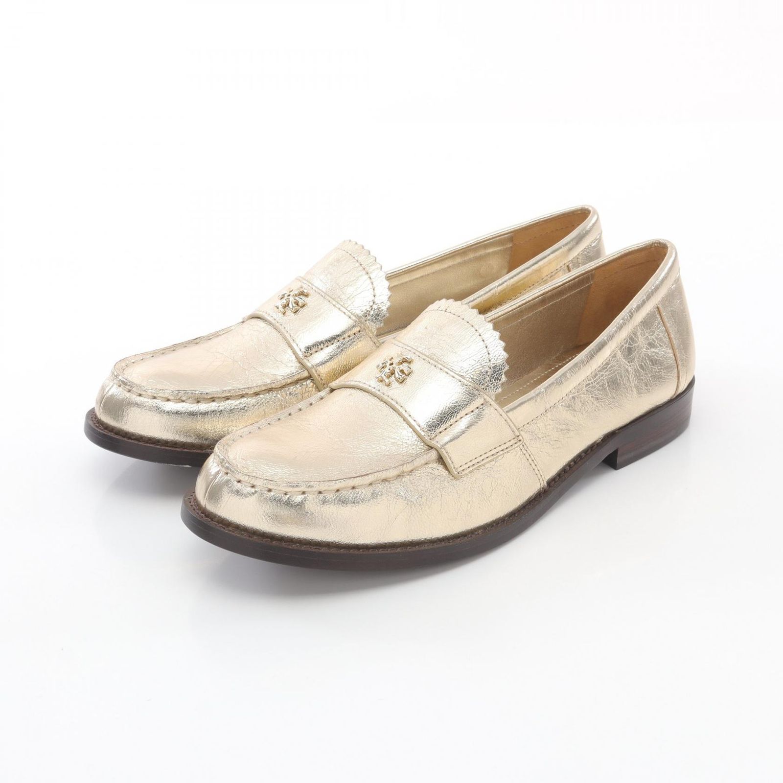 トリーバーチ Tory Burch ローファー クラシック 1554302506 ゴールド レザー ローファー レディース