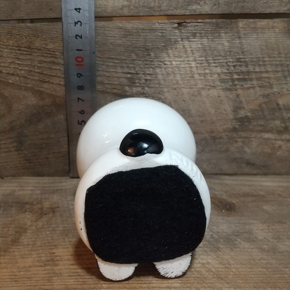 内藤ルネ　パンダ陶器貯金箱　昭和レトロ　お花パンダ 内藤ルネ 陶器の貯金箱【パンダ/大】（05032080） | 東京レトロ