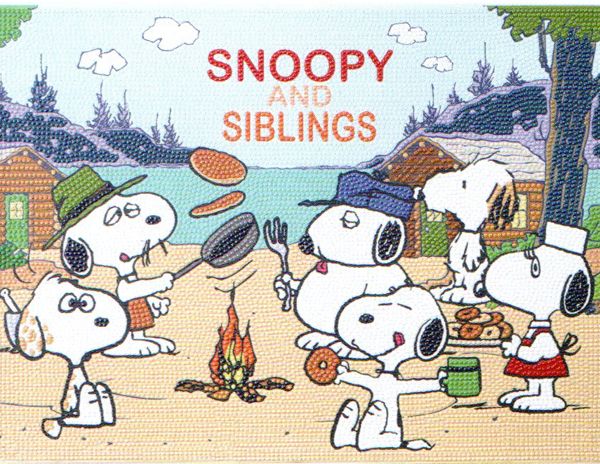 ダイヤモンドフィックス スヌーピー SNOOPY AND SIBLINGS DF34