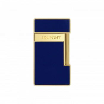 S.T. Dupont エス テー デュポン スリミー ライター ブルーラッカー＆ゴールデン 028225