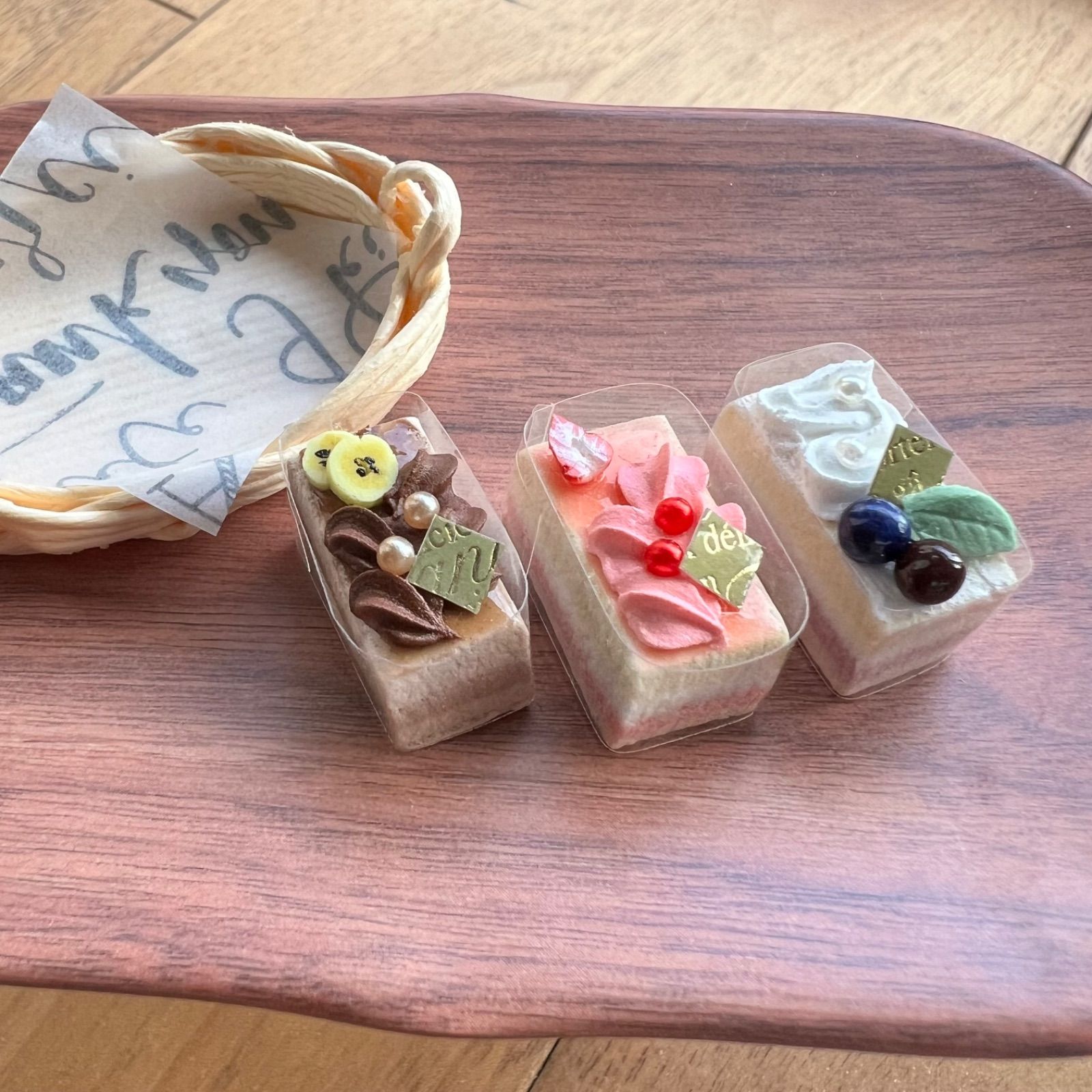 確認用　ハンドメイド　ミニチュアスイーツ 楽天市場】ミニチュアスイーツづくりクラフト アーテック