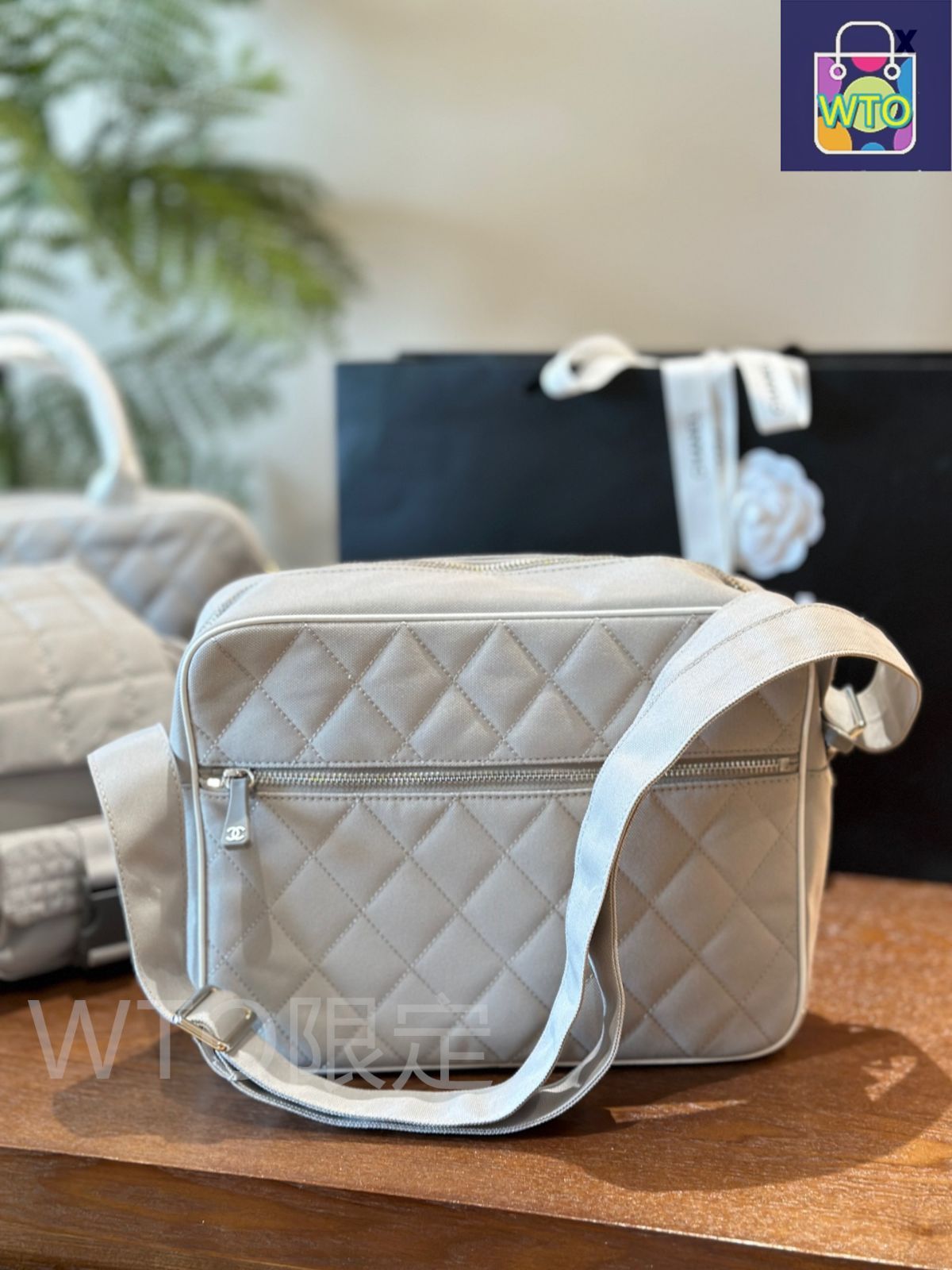 正規品　CHANEL ヴィンテージ　旧トラベルライン　通勤　ジム　旅行バッグ 正規品CHANEL ヴィンテージ旧トラベルライン通勤ジム旅行バッグ
