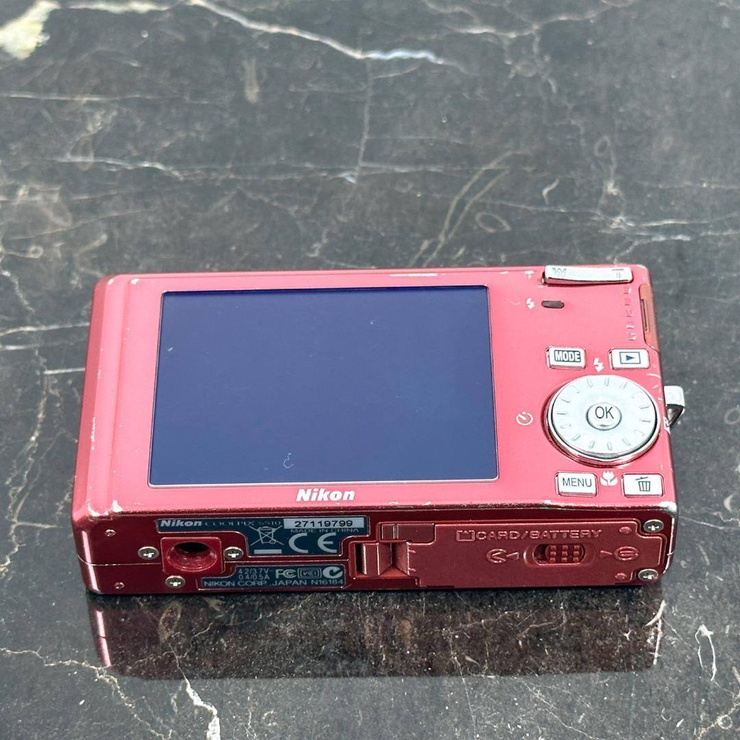 Nikon COOLPIX S510 ラズベリーレッド ニコン クールピクス コンパクト