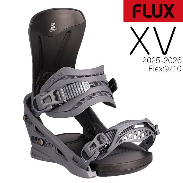25-26 フラックス エックスブイ FLUX XV スノーボード ビンディング バインディング 25-26-BD-FLX ブロンズメタリック メタリックグレー XS S M L