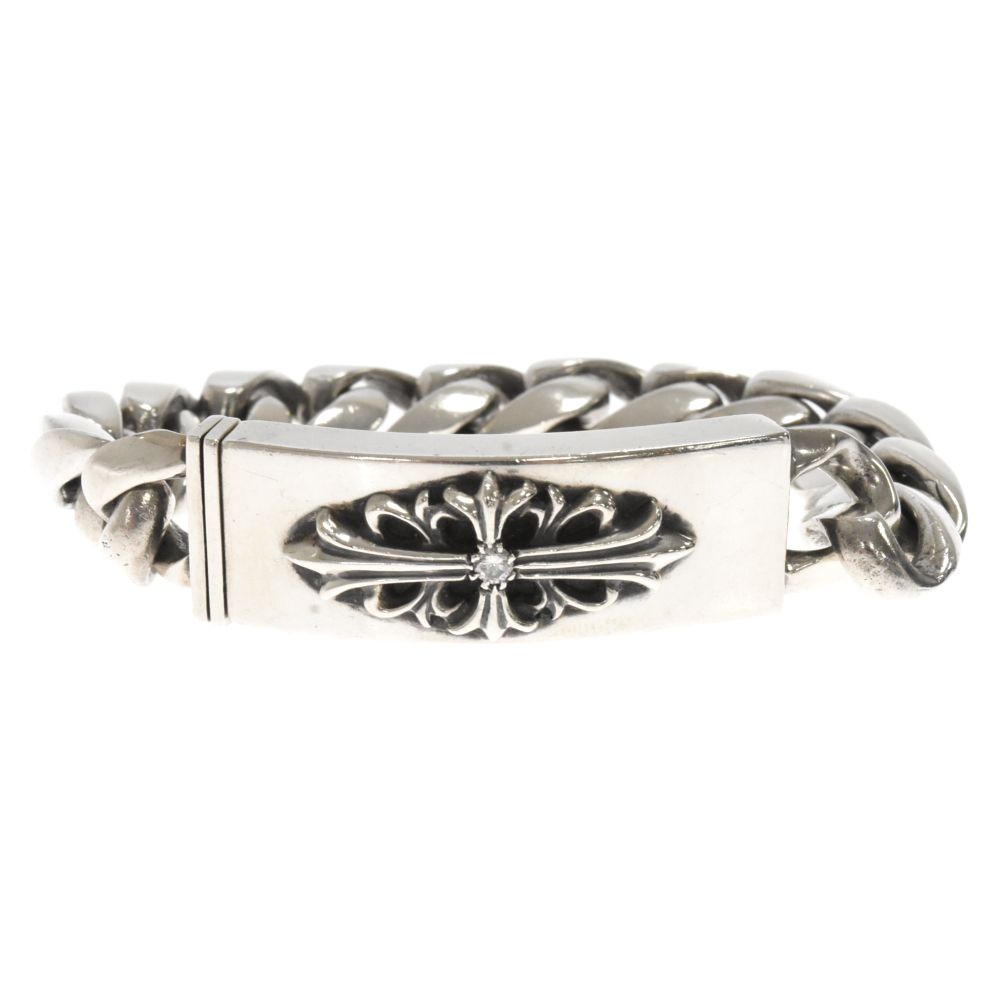 CHROME HEARTS (クロムハーツ) ID FLRL CRS P/DIA/クラシックリンク 