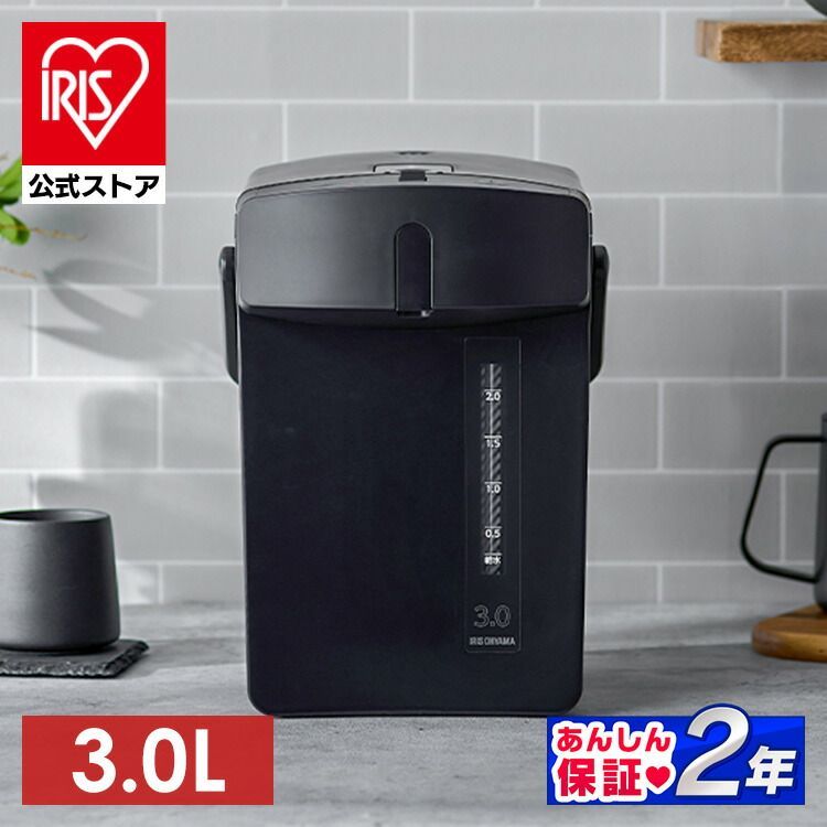 公式 ジャーポット 3.0L メカ式 IMHD-230-B ブラック