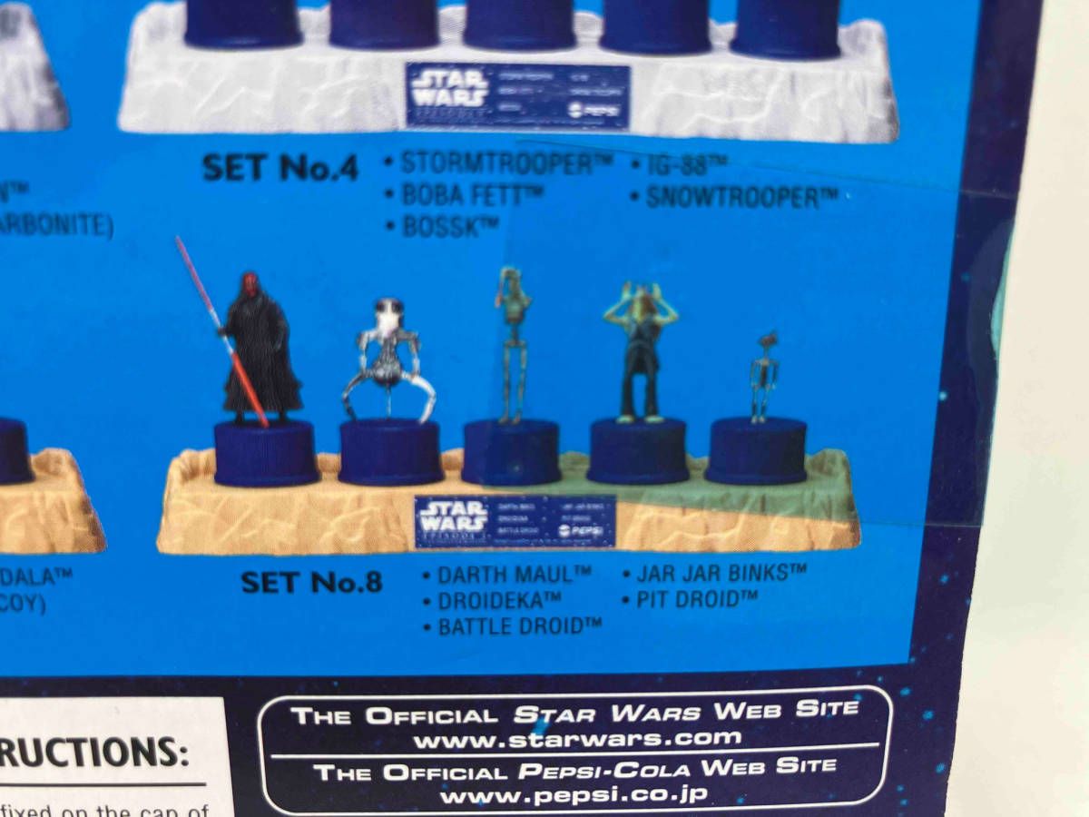 STAR WARS クラシックボトルキャップセット 8個 STAR WARS クラシックボトルキャップセット 8個