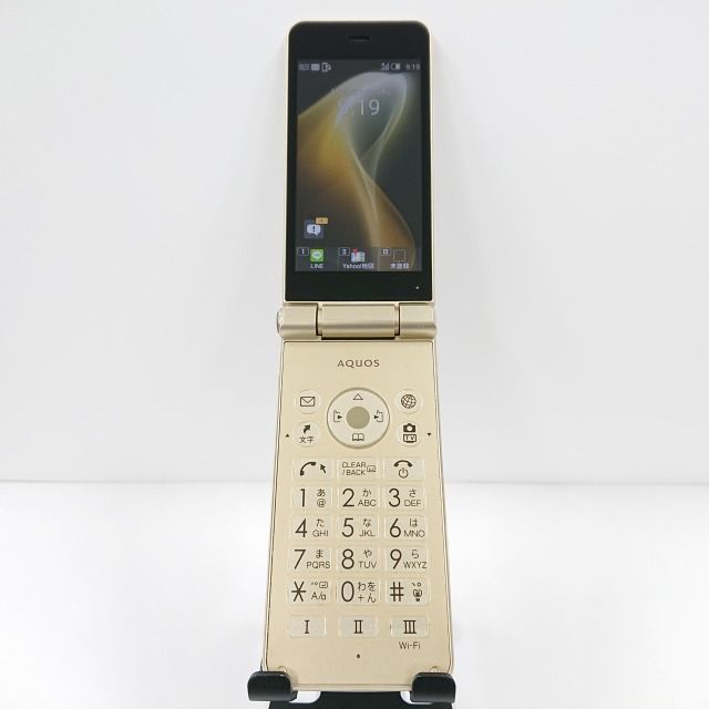 AQUOS NP601SH 本体 AQUOS ケータイ 【良品】AQUOS ケータイ2 601SH ブラック