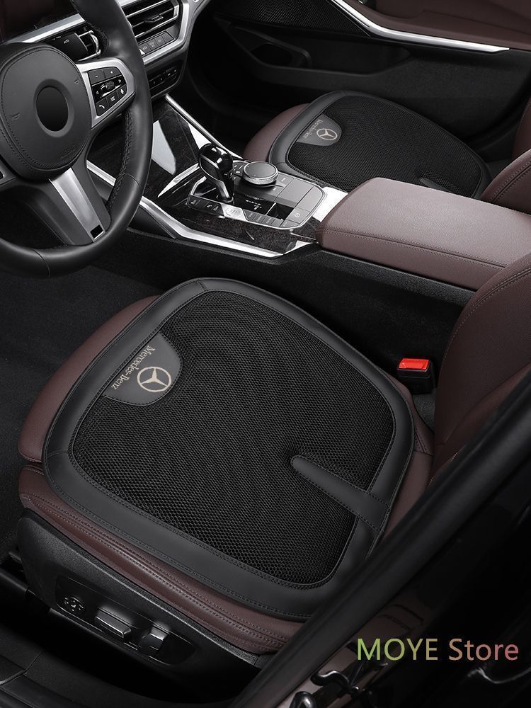 ベンツ 通気性3D蜂の巣形状メッシュ生地 シートクッション 座面クッション Benz 座布団 A/B/C/E/G/Vクラス/GLC/GLE/CLA/s63/CLS/GLB 2個