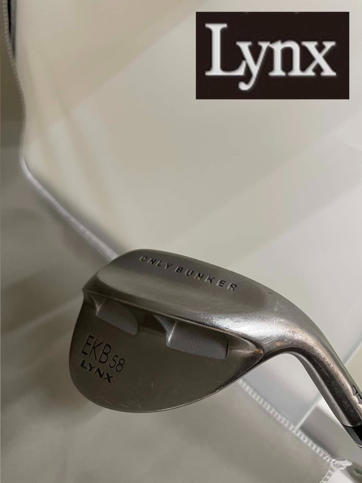 新品 リンクス EKB 58 ウェッジ エクボ 58 スチールシャフト 楽天市場】Lynx リンクス EKB 58 ウェッジ エクボ 58 スチール