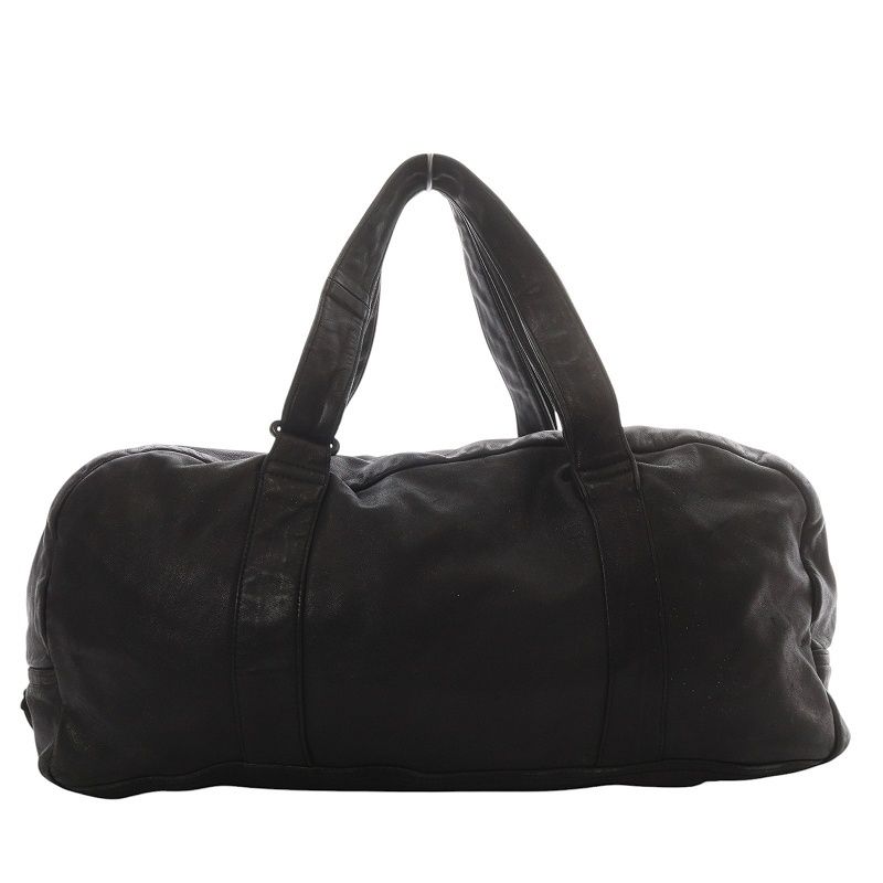 ユリウス JULIUS ボストンバッグ ハンドバッグレザー ブラック ユリウス JULIUS ボストンバッグ ハンドバッグ レザー ブラック /YO24