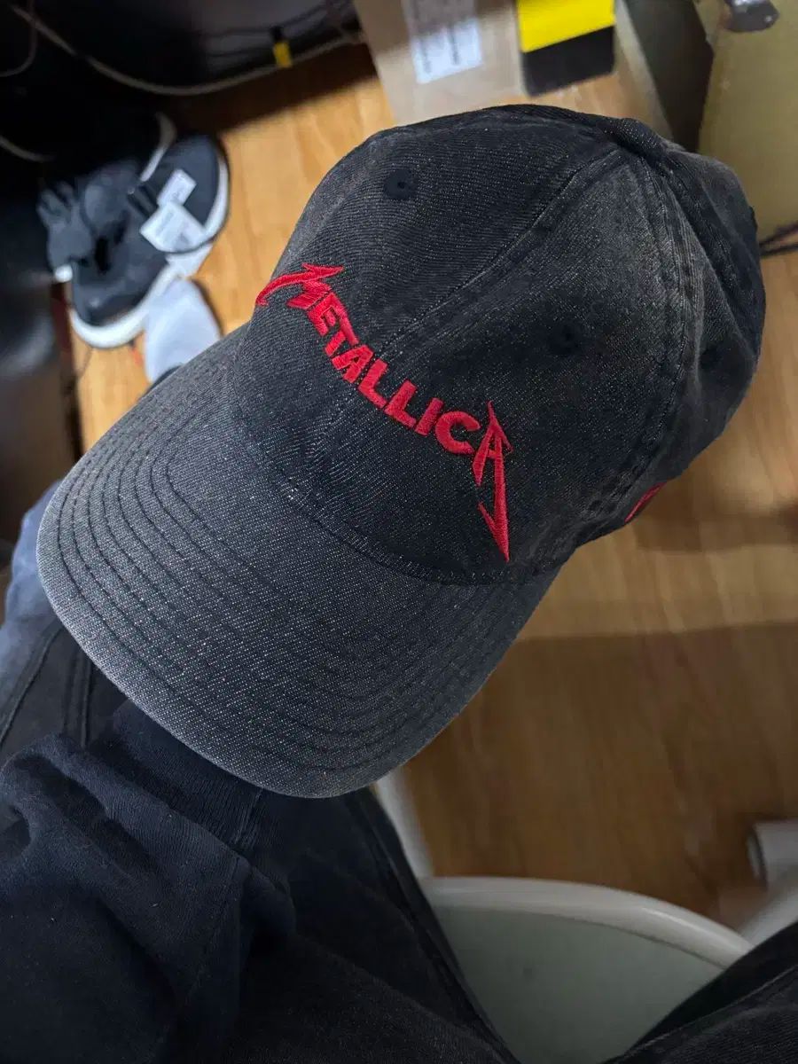 NEW ERA ニューエラ メタリカ コラボ デニム キャップ