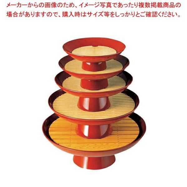盃盛器 朱 目皿別売 51163230 尺5
