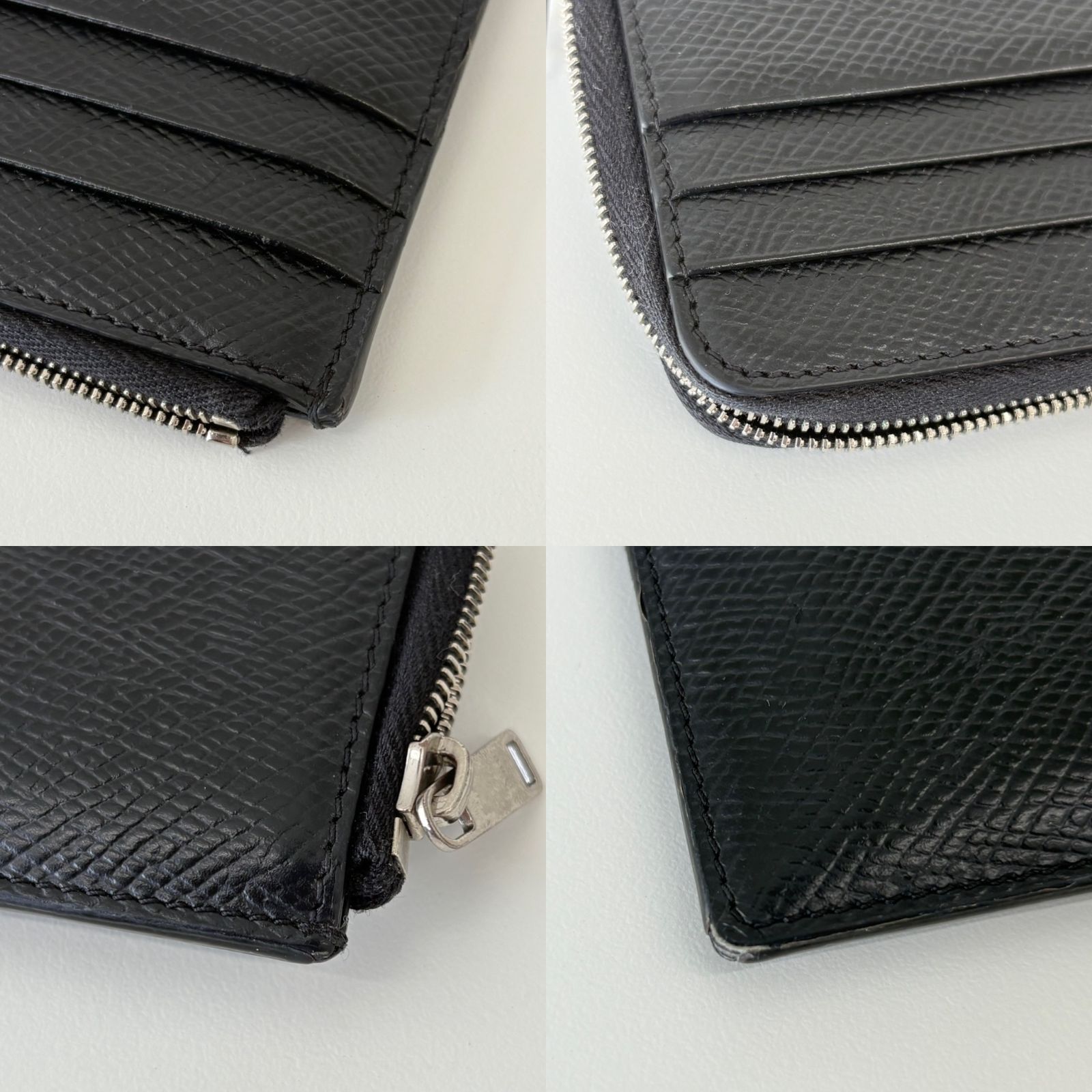 CELINE セリーヌ レザー ジップドカードホルダー カードケース