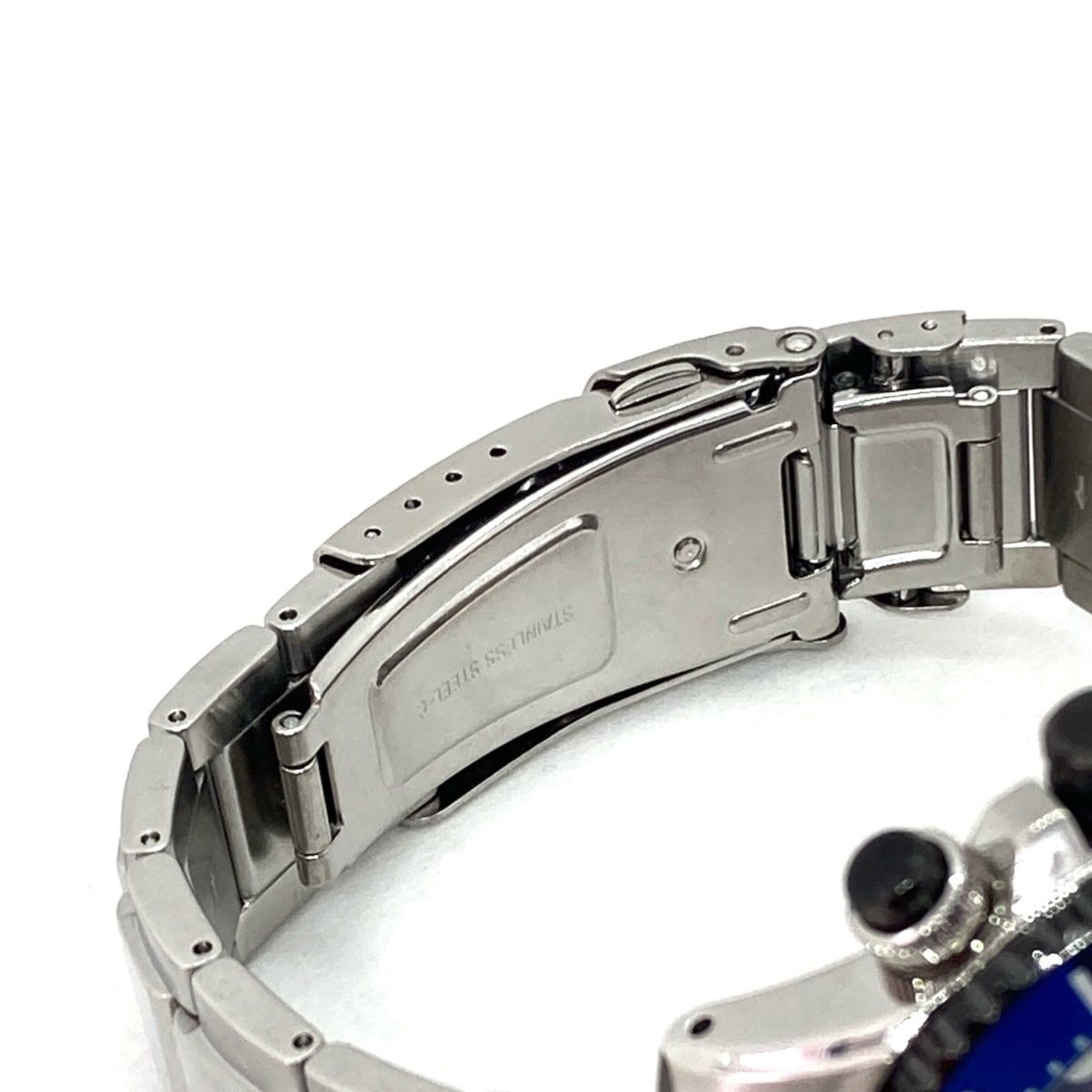 SEIKO(セイコー) 腕時計美品 エアダイバーズ200 V175-0AD0 メンズ クロノグラフ ダークネイビー - メルカリ