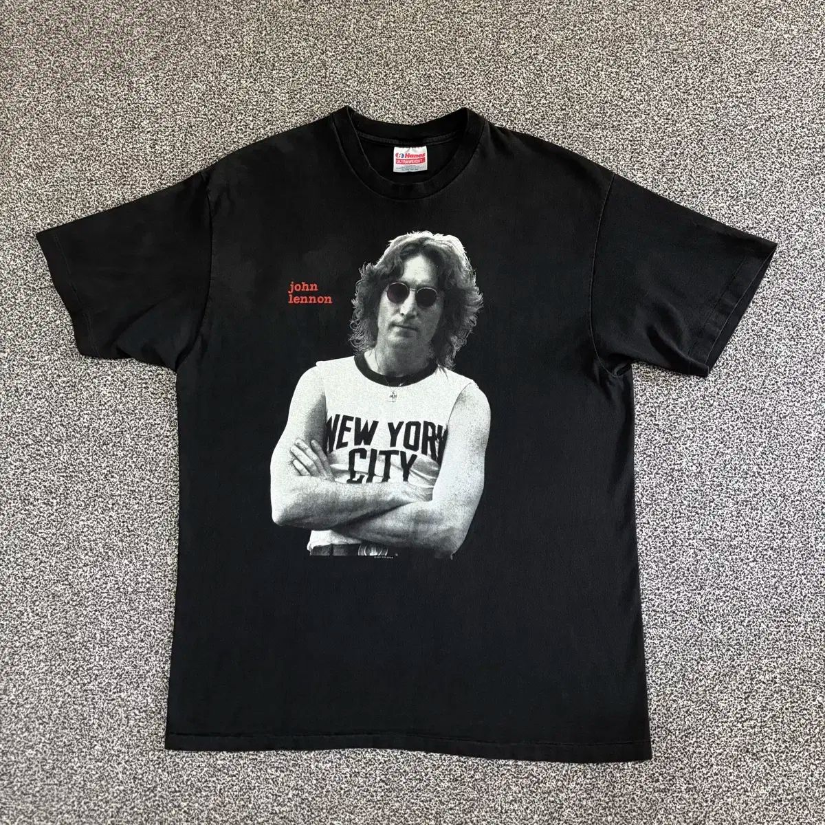 90s ヴィンテージ ジョン レノン Jonh lennon 半袖 Tシャツ XL