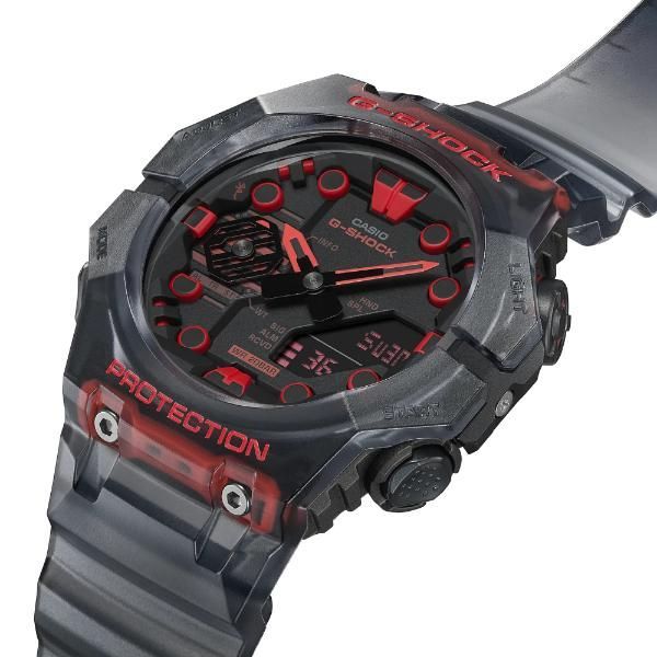 G-SHOCK Gショック スマートフォンリンク カシオ CASIO アナデジ 腕時計 ブラック スケルトン GA-B001G-1A 逆輸入海外モデル  - メルカリ