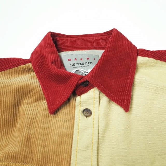 71500円【最終値下げ】MARNI X CARHARTT WIP 23ss ワークシャツ