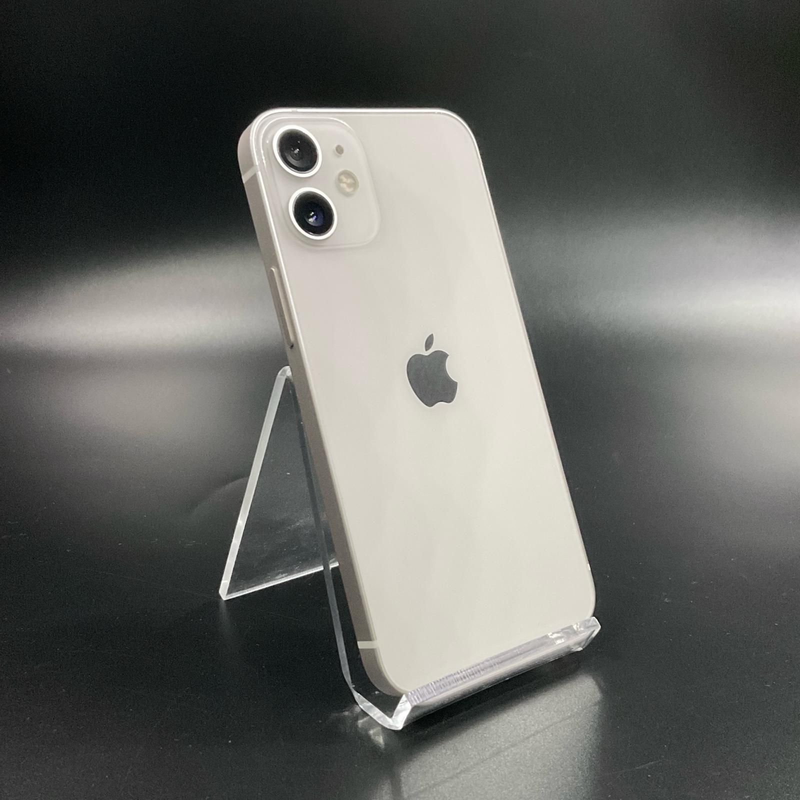 Apple iPhone 12 mini 128GB ホワイト au 白ロム 動作確認済 83