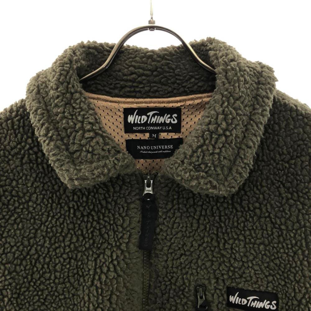 WILD THINGS NANO UNIVERSE Lサイズ オリーブジャケット WILD THINGS NANO UNIVERSE Lサイズ オリーブジャケット - メルカリ