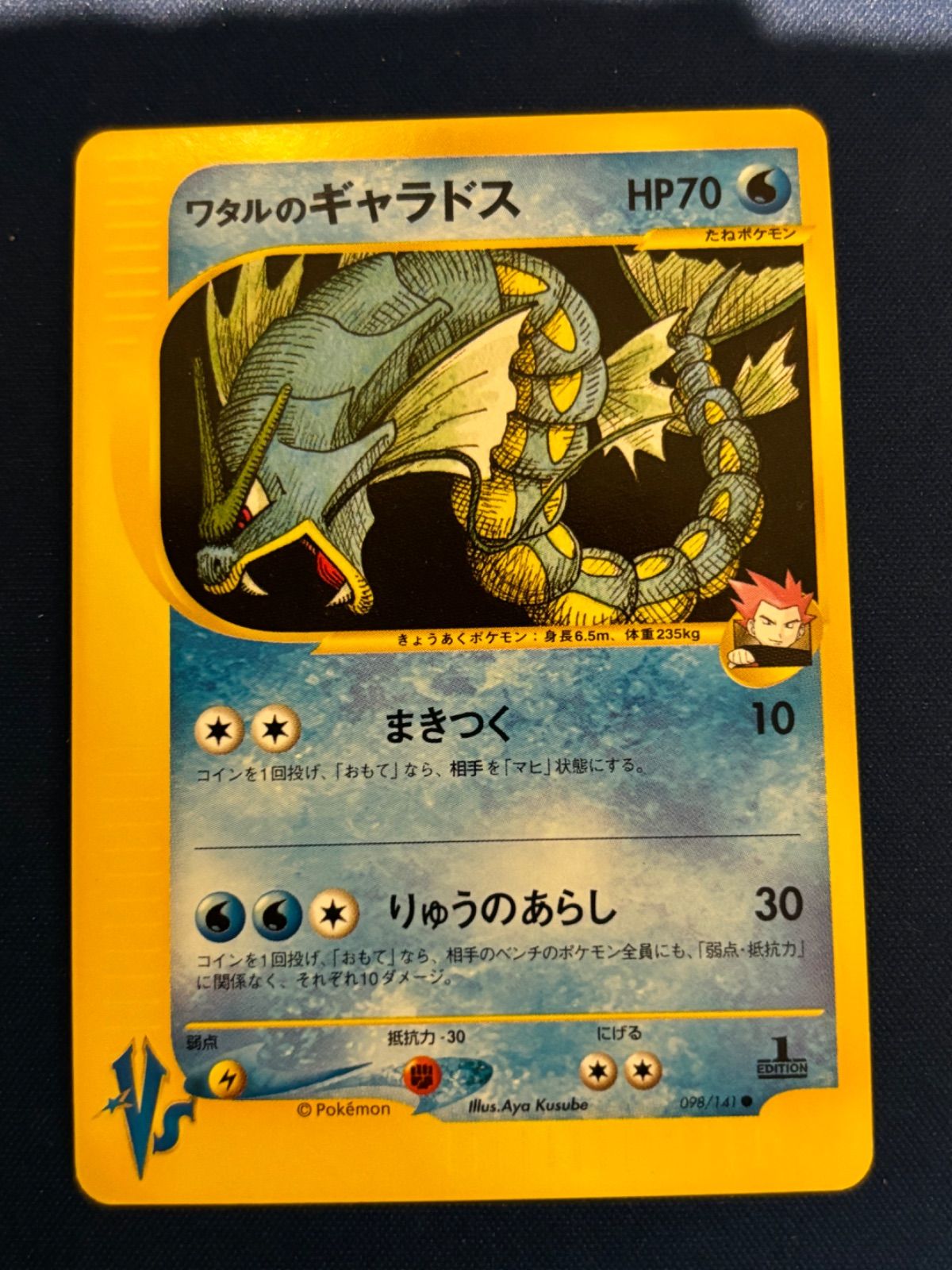 ワタルのギャラドス ● ポケモンカード★VS 098/141 ワタルのギャラドス(C){水}〈098/141〉[VS] – 晴れる屋2